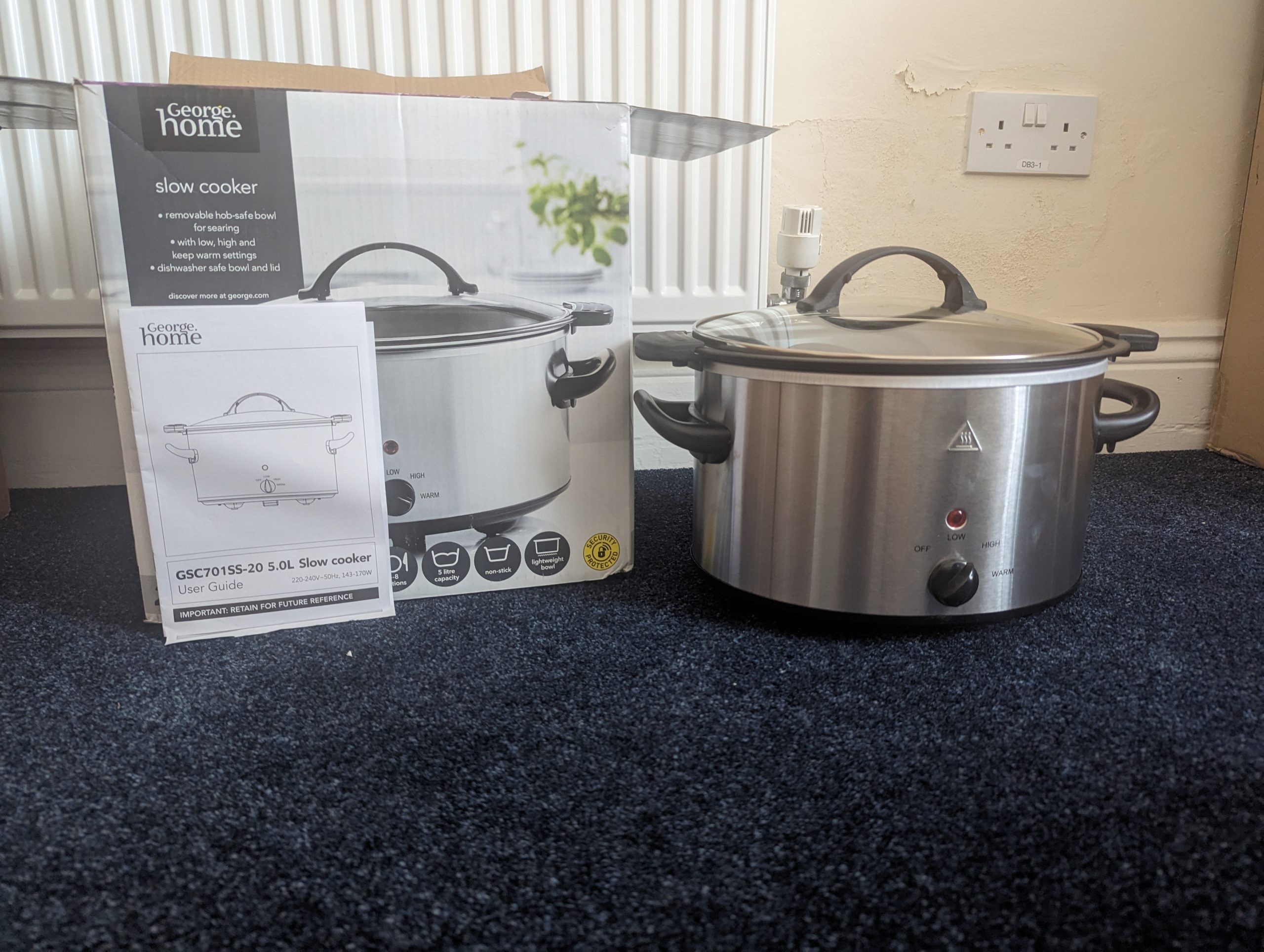 Home Slow Cooker 5L borrowitblackpool